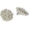 1928 Bridal Art Deco Revival Eternal Earrings