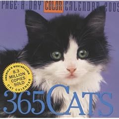 365 Cats Page-a-Day Calendar 2009 (Colour Page a Day Calendars) (Color Page-A-Day(r) Calendars)