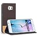 Galaxy S6 Case, NOOT PRODUCTS [Ultra Slim] Galaxy S6 Wallet Case Premium Slim-Fit Protective Nylon Folio Case with Card Slot Holster and Premium Grade TPU Casing [Flip Hard Case] Cover for Samsung Galaxy S6 SM-G920 2015 Model