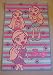 Bratz 3 dolls blue stripe bedroom rug