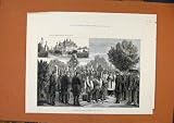 Funeral Burke C1882 Illustrated London News Old Print