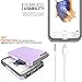 Phone 6S Case, ADABUNNY Armor Series Dual Layer Premium Protective Case For Apple IPhone 6 / 6S - Purple/ Gray