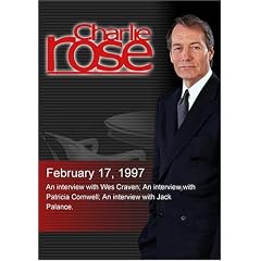 Charlie Rose with Wes Craven; Patricia Cornwell; Jack Palance (February 17, 1997)