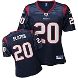 Reebok Houston Texans Steve Slaton Women's Replica Jersey Small