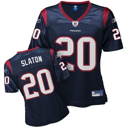 Reebok Houston Texans Steve Slaton Women's Replica Jersey Medium