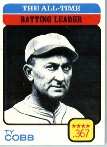 1973 Topps # 475 Ty Cobb Detroit Tigers Baseball Card
