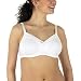 Gilligan & O’Malley® Lace Trim Soft Cup Nursing Bra - White (36B)