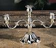 Holder - Ruffled Gold & Silver Unity Stand