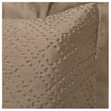 Court of Versailles du Barry Quilted Silk Standard Sham, Sage/Thyme