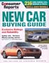 Consumer Reports New Car Buying Guide 2003-04