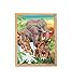 Melissa & Doug Petite Peel & Press Sticker by Number-Safari
