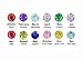 Sterling Silver Round CZ Birthstone Earrings - 4mm