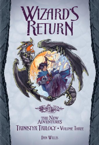 Cover image : Wizard's Return: Trinistyr Trilogy, Volume Three (Dragonlance: the New Adventure)