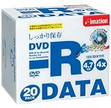 PC�ǡ�����4.7GB DVD-R4.7PWEx20 1-4��® �ե꡼�ץ��ȡ��졼�٥� 20��ѥå�