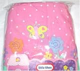 Little Tikes Playhouse Flowers Crib Dust Ruffle with 9 1/4 Drop