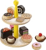 Voila Wooden Pretend & Play Voila Wooden Cake Stand