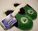 Boston Celtics NBA Youth Plush Slippers