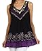Sakkas Oasis Gauzy Crepe Sleeveless Blouse