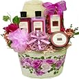 On Sale Mum's English Garden Rose Spa Set Bath and Body Gift Basket