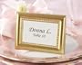 Beautifully Beaded Gold Photo Frame/Place Holder - Baby Shower Gifts & Wedding Favors (Set of 24)
