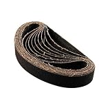 Makita 742302-5 1-1/8-Inch x 21-Inch Abrasive Sanding Belts - 60 Grit (10pk)