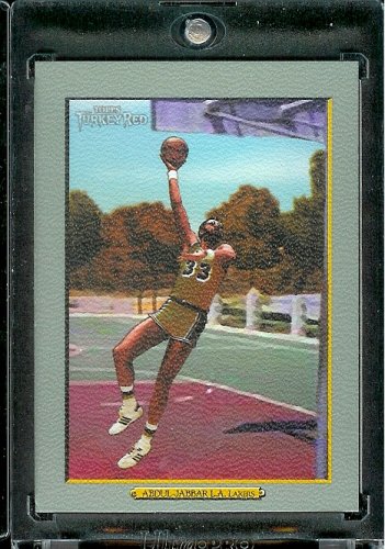 2006 07 Topps Turkey Red #229 Kareem Abdul-Jabbar Los Angeles Lakers Basketball Card - Mint Condition - In Protective ScrewDown Case!