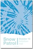 Snow Patrol Poster - Flyer for up to Now Concert Tour