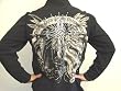 Mission Clothing Winged Angel and Demon Studded Cross Shirt