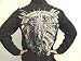 Mission Clothing Winged Angel and Demon Studded Cross Shirt