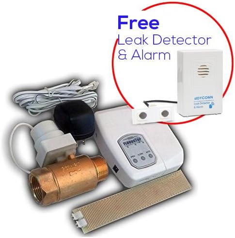 Floodstop Water Heater Auto-Shutoff Valve FS3/4NPT v4 w/Free Dyconn Faucet Leak Alarm