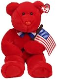 Ty Thomas - Red Bear with Flag