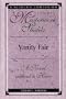Masterwork Studies Series: Vanity Fair (Twayne's Masterwork Studies)