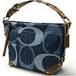 AUTHENTIC COACH TONAL C SIGNATURE CARLY 12197 (Denim)