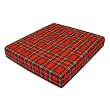Duro-Med High-Density Foam Wheelchair Cushion, Plaid