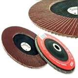 3 Pc 7 Flap Sanding Disk, Aluminum Oxide