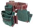 Custom Leathercraft 54491 16-Pocket, 4-Piece, Professional Carpenters Combo