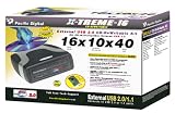 Pacific Digital U30109 16x10x40 External USB 2.0 CD-RW Drive