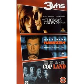 Crime : Ransom, Cop Land, The Thomas Crown Affair [VHS] [1968]