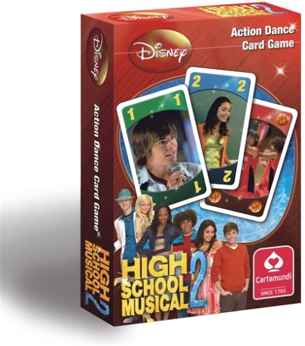 Carta Mundi High School Musical Action Dance Card Game