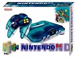Nintendo 64 - Gerät Clear-Blue + Super Mario 