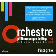 50e Anniversaire Orchestre Philharmonique De Li�ge
