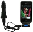 LCD FM TRANSMITTER/CAR CHARGER FOR APPLE iPOD nano 4G
