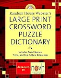 Random House Webster s Large Print Crossword Puzzle Dictionary