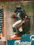 Ricky Williams 2nd Edition #34 Miami Dolphins Green Jersey Green Face Mask Color Alternate Variant Chase McFarlane NFL Six Inch Action Figure