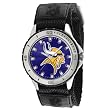 Game Time Men's NFL-VET-MIN Veteran Custom Minnesota Vikings Veteran Series Watch