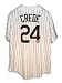 Autographed Joe Crede Chicago White Sox Pinstripe Jersey
