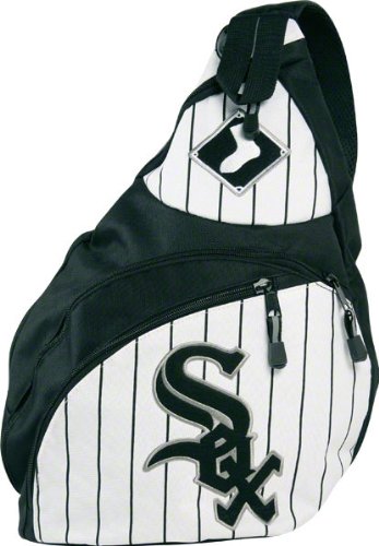 Chicago White Sox Black Slingshot Backpack