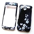 RIM BlackBerry Pearl 9100 (T-Mobile) Snap On Protector Hard Case Image Cover "Midnight Flowers" Design