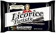 Newman's Own Licorice Twists, Black, 5-Ounce Packages (Pack of 15)