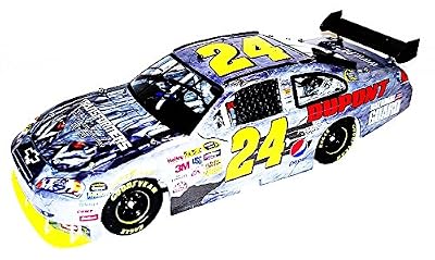 AUTOGRAPHED 2008 Jeff Gordon #24 DuPont Racing TRANSFORMERS (Custom Made) Signed Action 1/24 NASCAR Diecast Car with COA (Rare Custom #1/1)